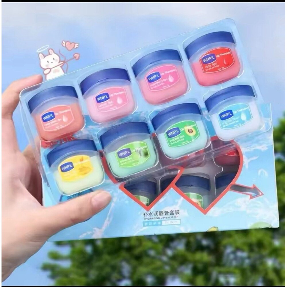 Lip Balm Healing Moisturizing All-natural Lip Mask with Brush